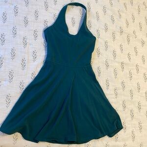 A&F halter skater dress